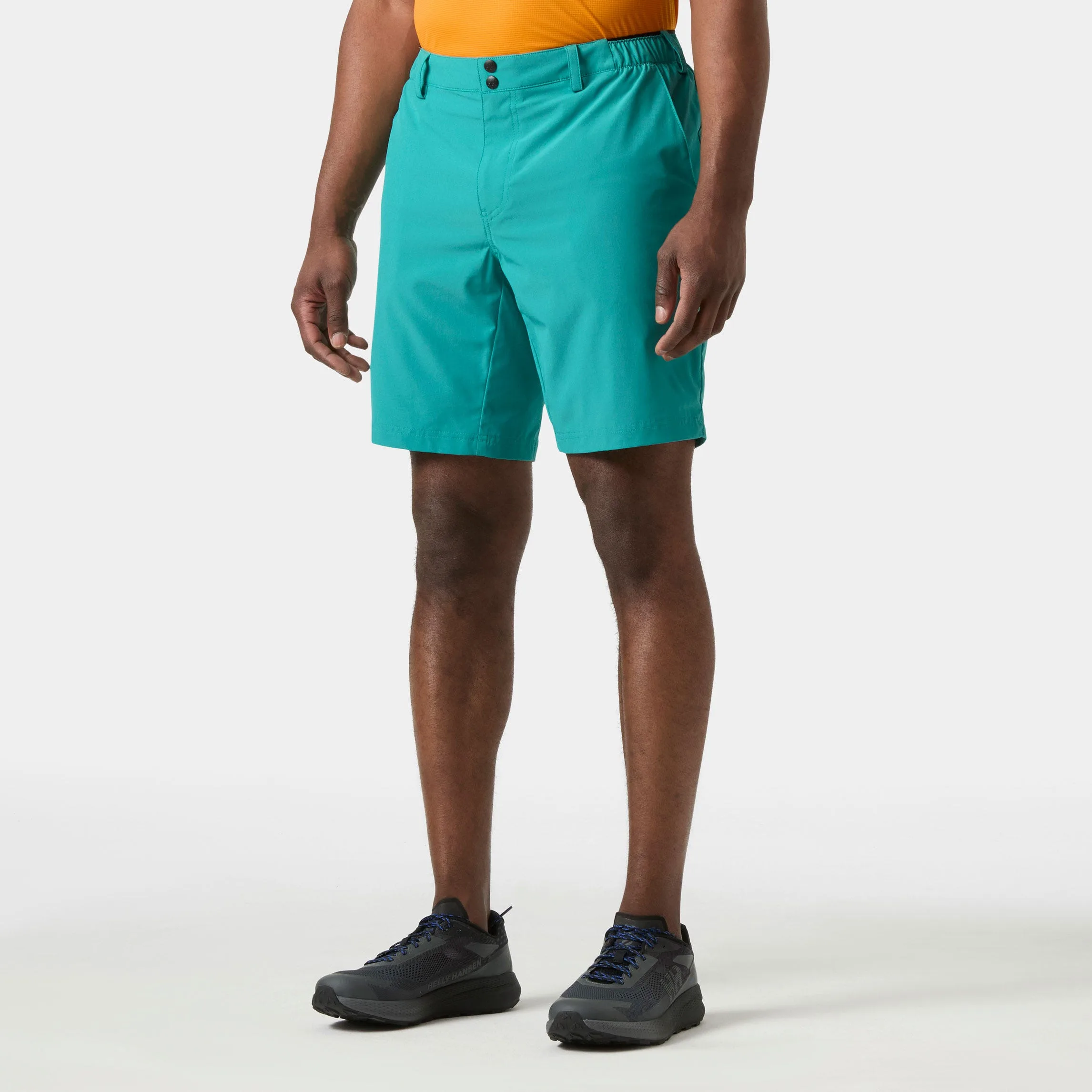 Men's HP Sirocco Shorts 9 - Dark Mint Green - Male - Helly Hansen - FashionsVida