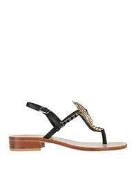 Sandalias de dedo Mujer Negro 36 Mujer