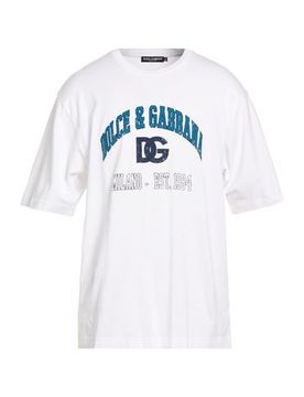 Dolce&Gabbana Camiseta Hombre Blanco 44 Hombre