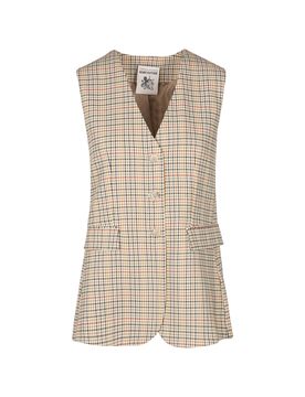 Semi Couture - Gilet - 440503 - Beige/Rosso