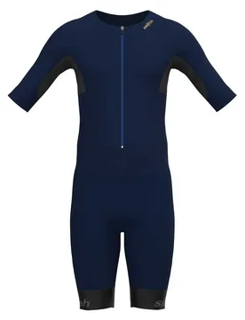 Trisuit A Maniche Corte Aerosuit Perform 2 Dark Blue XS - Sailfish - FashionsVida