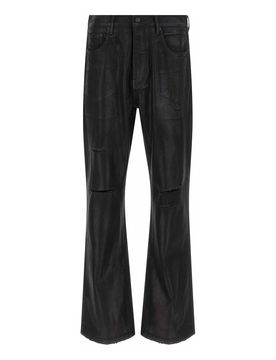 P026 Jeans per stivali in lamina risciacquata
