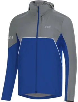 R7 PARTIAL GTX INFINIUM HERREN KAPUZENJACKE Herren Blau S - Gore wear - FashionsVida