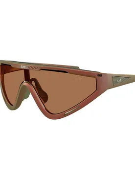 Lunettes De Soleil 0q74001 Matte Iridiscent Red Brown Contrast Enhancement/CAT3 Homme