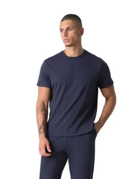 T-shirt à Manches Courtes Jersey Blue Navy S - Everlast - FashionsVida