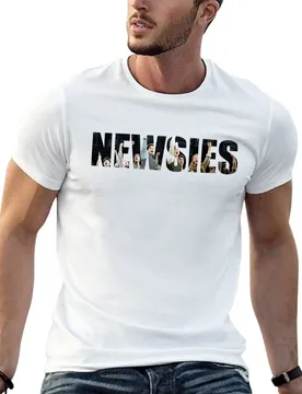 Newsies T-Shirt t shirt men 100% cotton luxury brand men t shirt cotton 100% t shirt personalised T-shirt - Aliexpress - FashionsVida