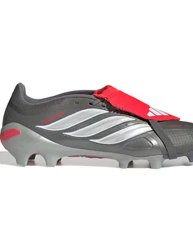 Chaussures De Football Predator League Fold-over Tongue Fg Iron Met / Zero Met / Lucid Red EU 42 - Adidas - FashionsVida