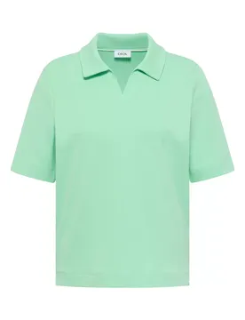 XL Solid Poloshirt female