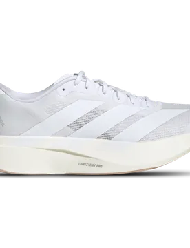 Adizero EVO SL Herren Sneaker - Weiß - Größe 47 1/3 - Netz/Synthetik White 47 1/3 - Adidas - FashionsVida