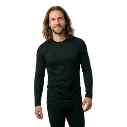 T-shirt à Manches Longues Crossover 18581 Deep Black 3XL
