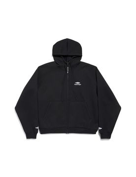 Balenciaga Men's Zip Up Hoodie