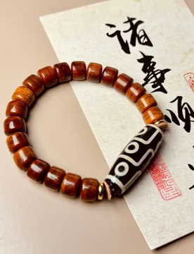 Tibetan cow bone strings men's disc play bone Tibetan rosary cow horn bracelet civic play ethnic style antique strings - Aliexpress - FashionsVida