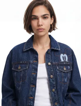 Veste en jean Mickey BLUE XL female - Desigual - FashionsVida