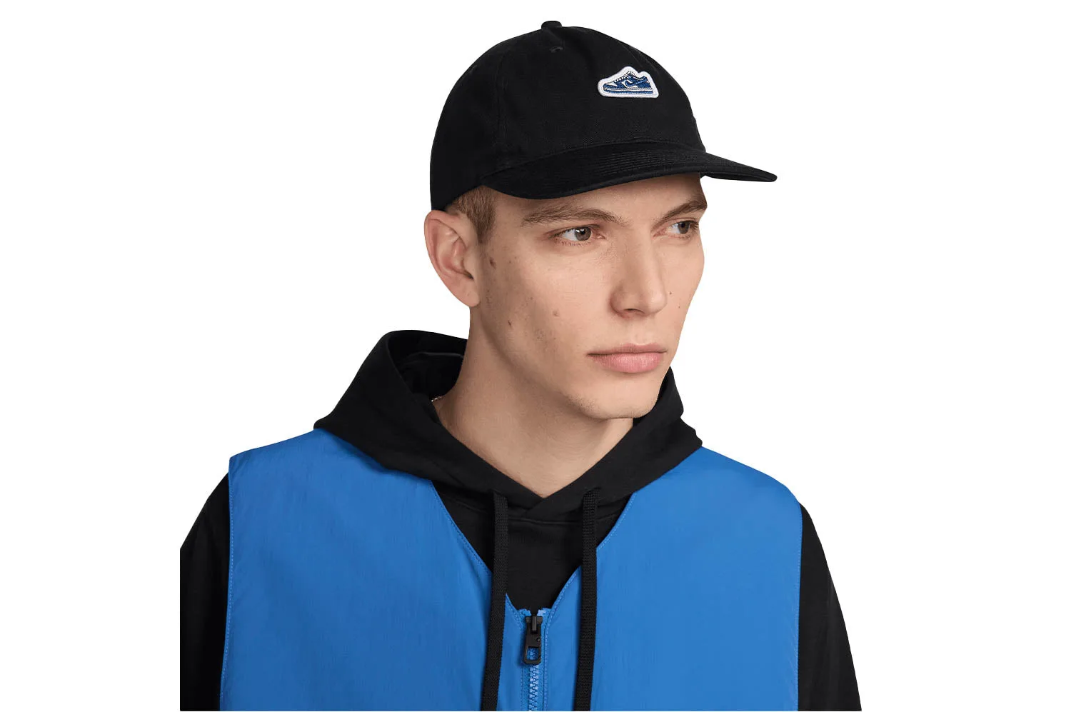 Club Unstructured Dunk Patch Cap - Mütze-Cap - schwarz - Unisex - Size: L/XL - Nike - FashionsVida
