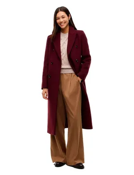 Manteau Ww0ww51525 Deep Burgundy 44 - Tommy hilfiger - FashionsVida