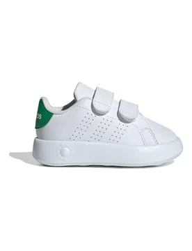Sneakers Primi Passi Bianche con dettagli Verdi ADVANTAGE CF I 22 - Adidas - FashionsVida