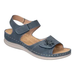 Klettsandalette „Carmen“ 38 blau