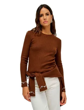 Maglione 21011156 Medium Brown S