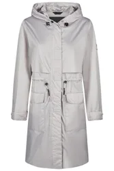 Damen Mantel RAINCOAT #1021 Selection, pearl gray 40