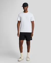 Men's Plain Swim Shorts in Jet Black