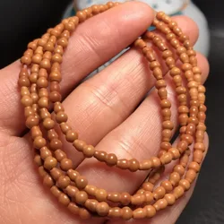 Olive stone 6*3 small gourd 108 pieces necklace spacer beads pendant cord DIY jewelry bracelet accessories
