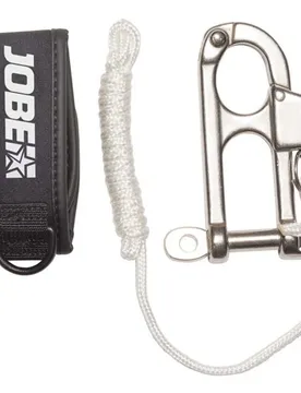 Laisse à Dégagement Rapide Avec Joint W Pour Le Poignet Black 8´ unisex