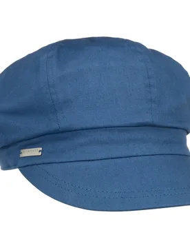 Azalee Newsboy Cap by - blue - Unisex - Size: One Size - Seeberger - FashionsVida