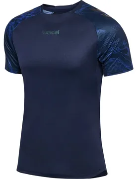 T-shirt à Manches Courtes Blaze 26 Pro Training Marine 2XL - Hummel - FashionsVida