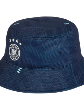Germany Unisex Kappen - Blau - Größe 34-36 - Poly (Polyester) Blue 34-36