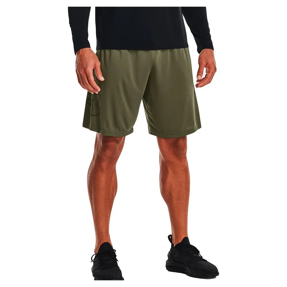 Short Tech Graphic Marine OD Green / Black M - Under armour - FashionsVida