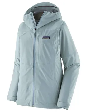 Boulder Fork Rain Damen Regenjacke, blau L
