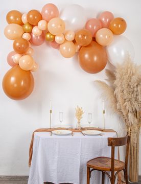 Teiliges Boho Ballonbogen-Set für Hochzeit + Geburtstag