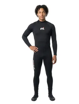 Combinaison Néoprène à Manches Longues Avec Fermeture éclair Dans Le Dos Ocean 4/3 Mm Black 2XL - Mistral - FashionsVida
