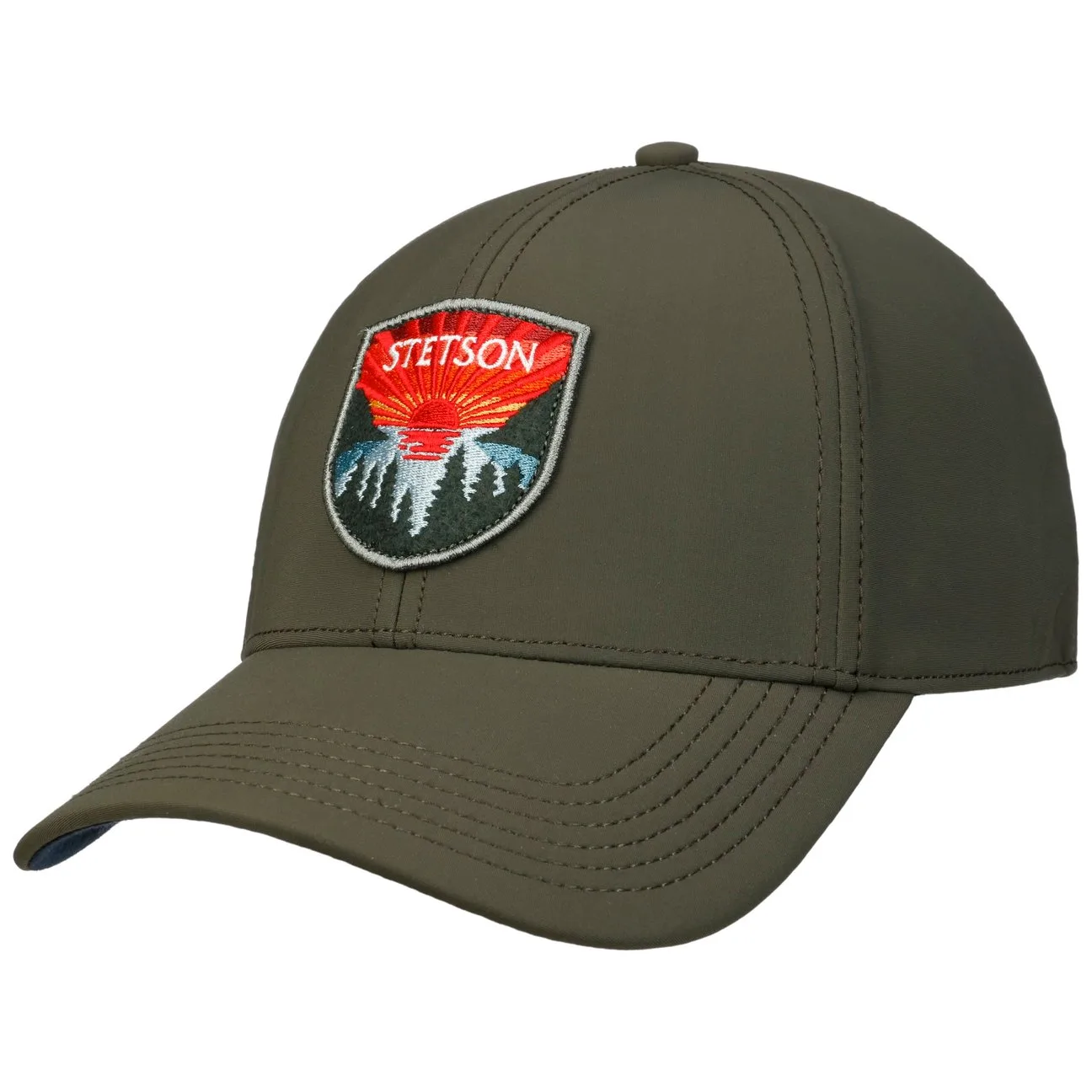 Sunset Cap by - olive - Female - Size: One Size - Stetson - FashionsVida