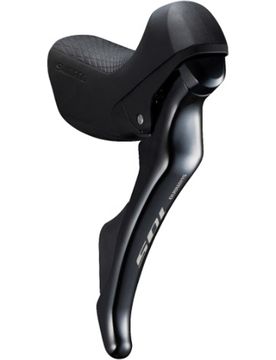 Palanca derecha 11v negro manetas bicicleta carretera Negro (UNICA)