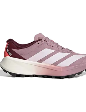 Terrex Agravic 4 Trail Running Shoes Magic Mauve / Distilled Pink / Solar Turbo UK 3.5 Men - Adidas - FashionsVida