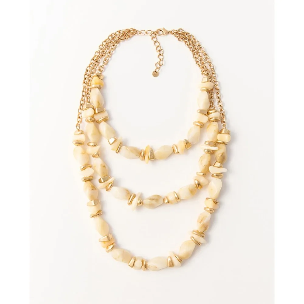 Choker multipiedras bicolor - Sfera - FashionsVida