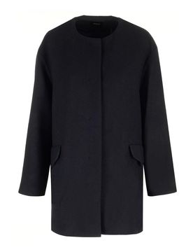 Theory Cappotto di lana riciclato