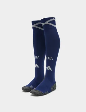 Schottland 2026 Heim Socken - Herren, Blau - male - Size: 8.5-10 - Adidas - FashionsVida