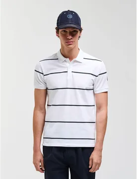 COLMAR POLO IN PIQUÉ A RIGHE S - Colmar - FashionsVida