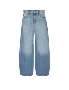 Jeans Balloon Fit BONNIE CURVILINEAR azul claro 25
