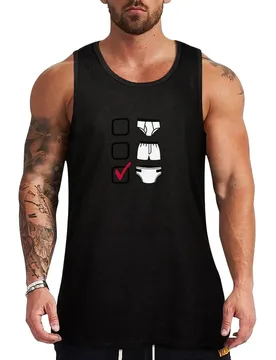 BRIEFS BOXERS DIAPERS Check Box ABDL Humor T SHIRT Tank Top Workwear Tank Top Durable Sleeveless Casual Shirt - Aliexpress - FashionsVida