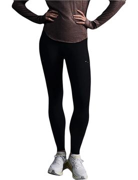 Dri-fit swift malla larga running mujer Negro (XL)