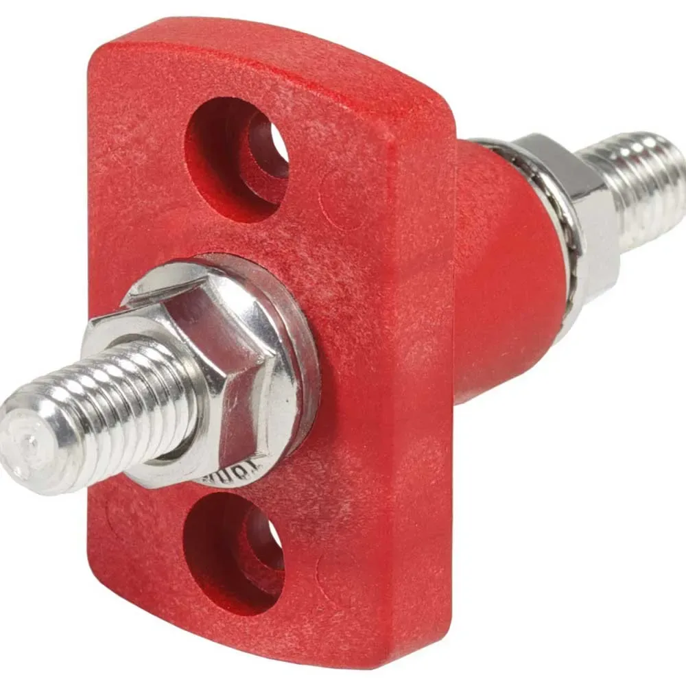 Terminal Feed Through Connector 250a Red One Size unisex - Blue Sea Systems - FashionsVida