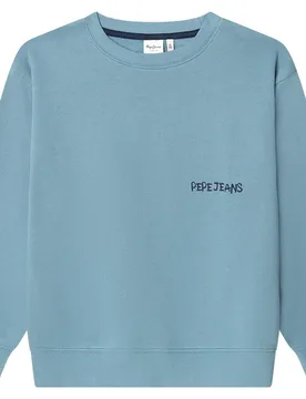 Felpa Orlando Dark Denim Blue 6 Anni - Pepe jeans - FashionsVida