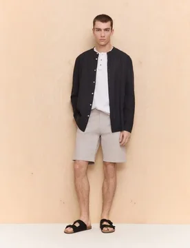 Bermuda tipo chino de hombre algodón stretch - Easy Wear - FashionsVida