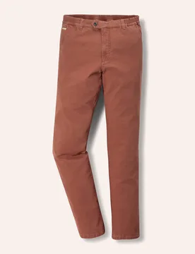 Relaxbundhose 2.0, Regular Fit#normale Größen, Farbe Orange, 29, Relax-Bund (ca. 10 cm dehnbar) mit Sicherheitstasche Herren - Walbusch - FashionsVida