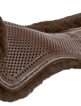 CC Therapeutic Gel Pad Full Sheepskin black black L