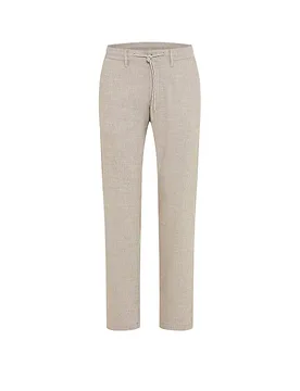Pantaloni di lino TILL beige 56 - Eurex - FashionsVida