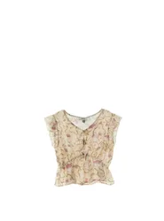 Dixie Blusa in viscosa BEIGE M